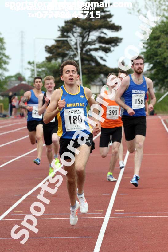 Jimmy Hedley 800 metres Challenge Cup, North Eastern Grand Prix, Monkton Stadium, Jarrow. Photo: David T. Hewitson/Sports for All Pics